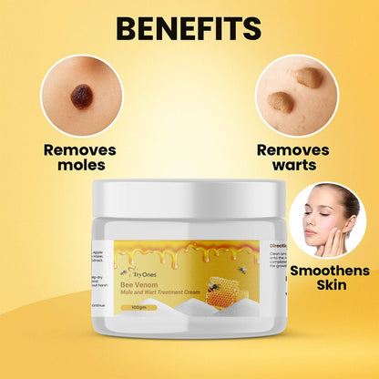 Bee Venom Mole and Wart Treatment Cream 200 gm Pack of 2